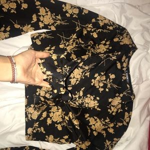 front tie crop top